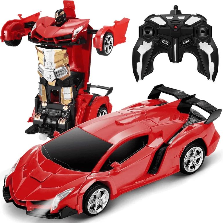 đđ€ Voiture TĂ©lĂ©commandĂ©e Transformable 2-en-1 â Robot & Supercar