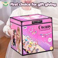 ✅Coffret Bijoux Fille – Kit DIY Complet de Création de Bracelets et Pendentifs (3 en 1),3200 pcs