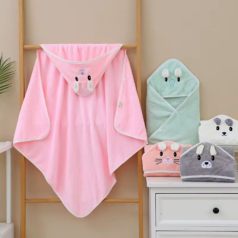 Serviette Cape de bain design animal
