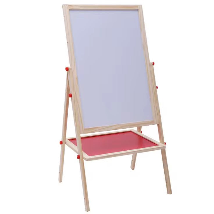 Tableau Double Face pour Enfants – Ardoise & Tableau Blanc avec Accessoires