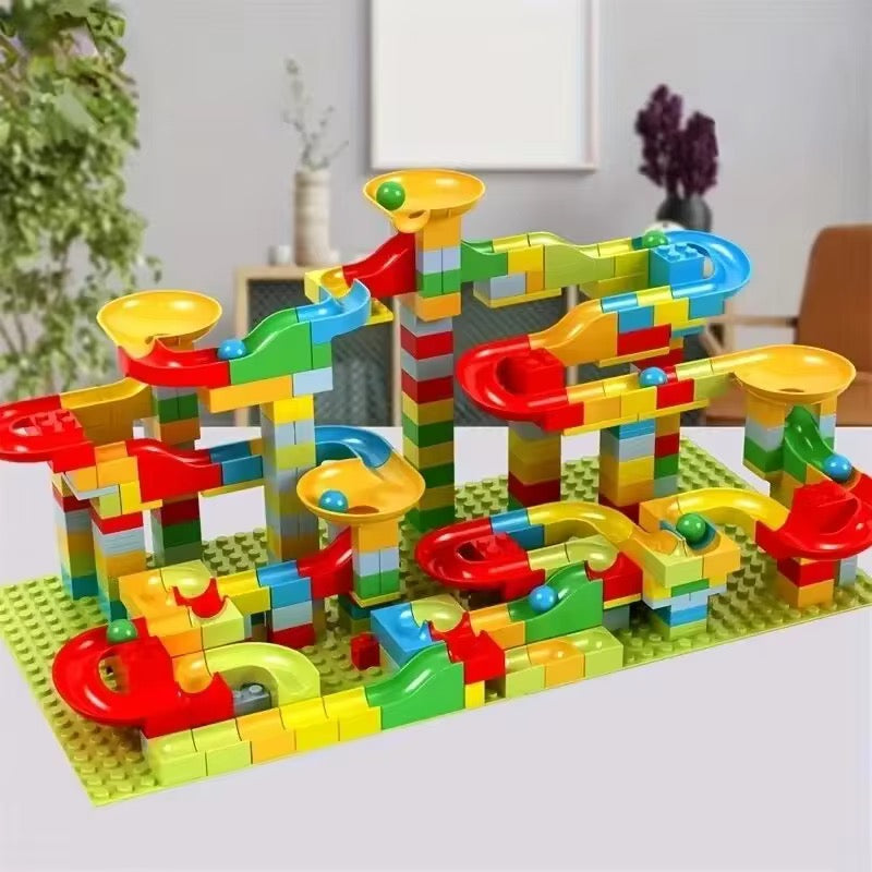đ Circuit Ă Billes GĂ©ant Montessori â Construire, Explorer et Apprendre en SâAmusant !