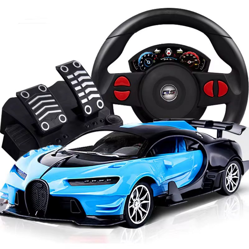 đïž Voiture TĂ©lĂ©commandĂ©e de Course avec Volant et PĂ©dales â Une ExpĂ©rience de Conduite Ultra RĂ©aliste ! (Copie)