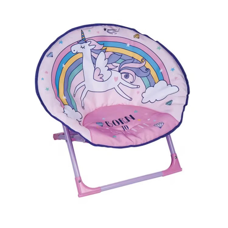 Chaise enfant pliable super héros pour fille