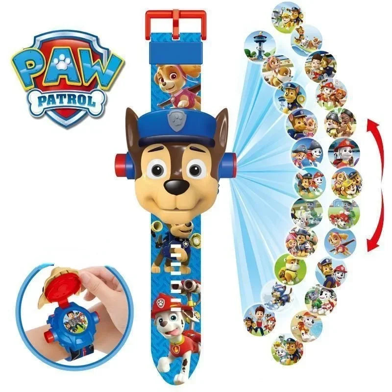 Montre projection super heros