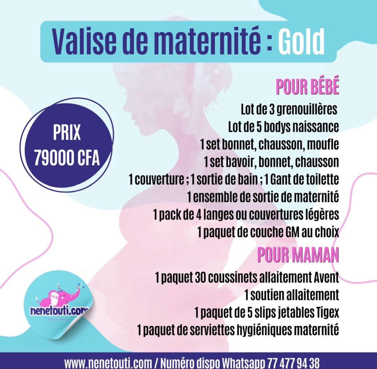 Pack de maternité Gold