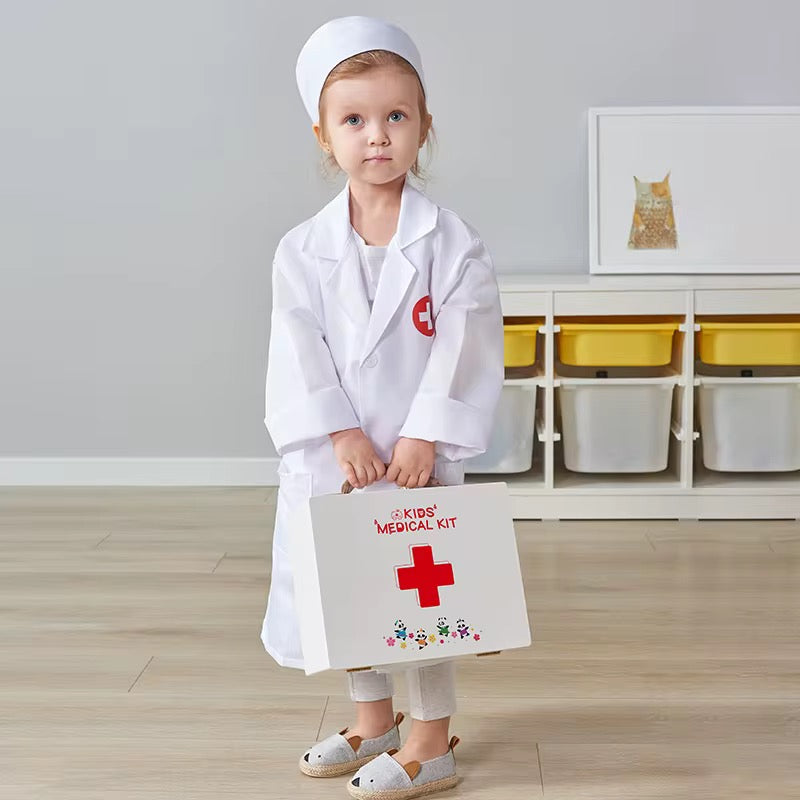 Mallette de Docteur avec blouse Jeu d’Imitation Complet pour Enfants (Copie)