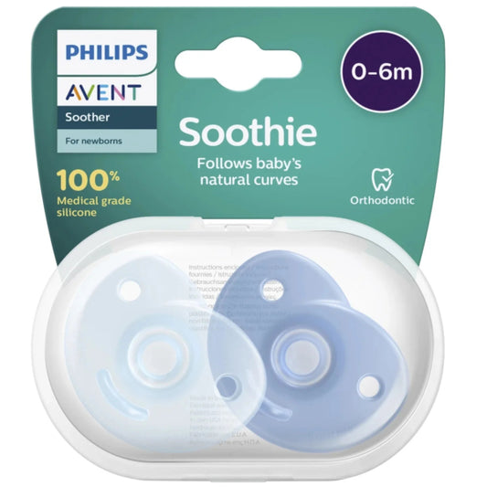 Sucettes Philips Avent Soothie – Bleu & Rose