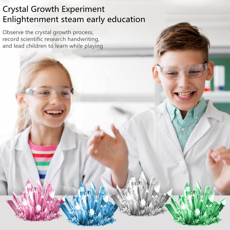 Kit de Croissance de Cristaux – Expérience STEM DIY