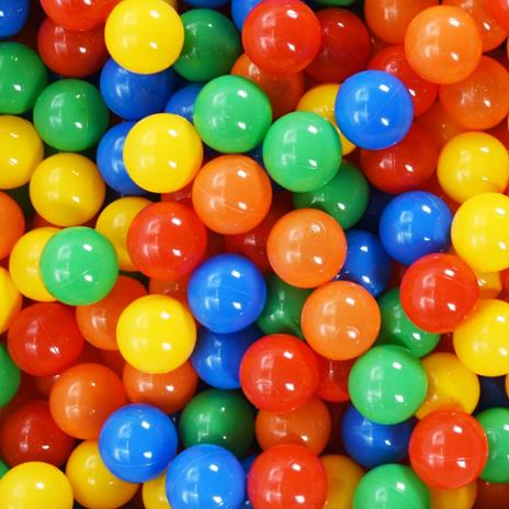 Lot de 100 balles multicolores