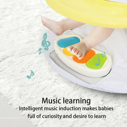 Siège d’éveil interactif pour bébé – avec piano et jouets sensoriels