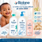 Gamme Biolane GM, gel et lait de corps 750 ml , eau de toillete 200 ml