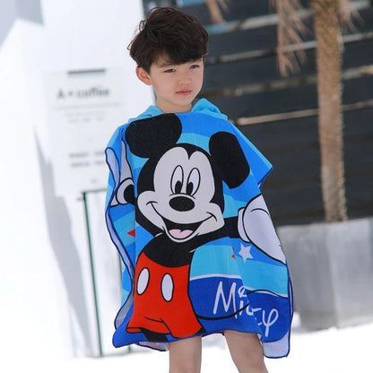 Serviette de plage à capuche pour enfants ´