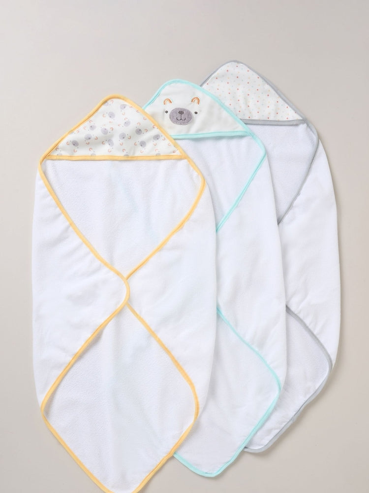 Coffret Bain Bébé – Lot de 6 Pièces en Éponge Ultra Douce 100%coton