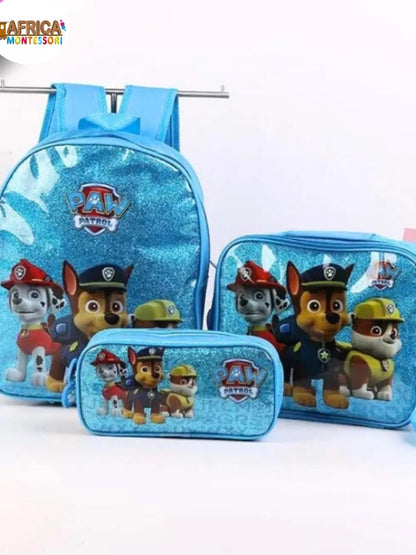 *Set Scolaire 3 Pièces Reine des Neiges – Sac à Dos, Sac Repas & Trousse*