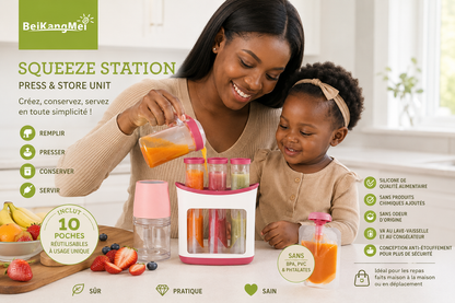 Station de Préparation et de Conservation des Purées pour Bébé