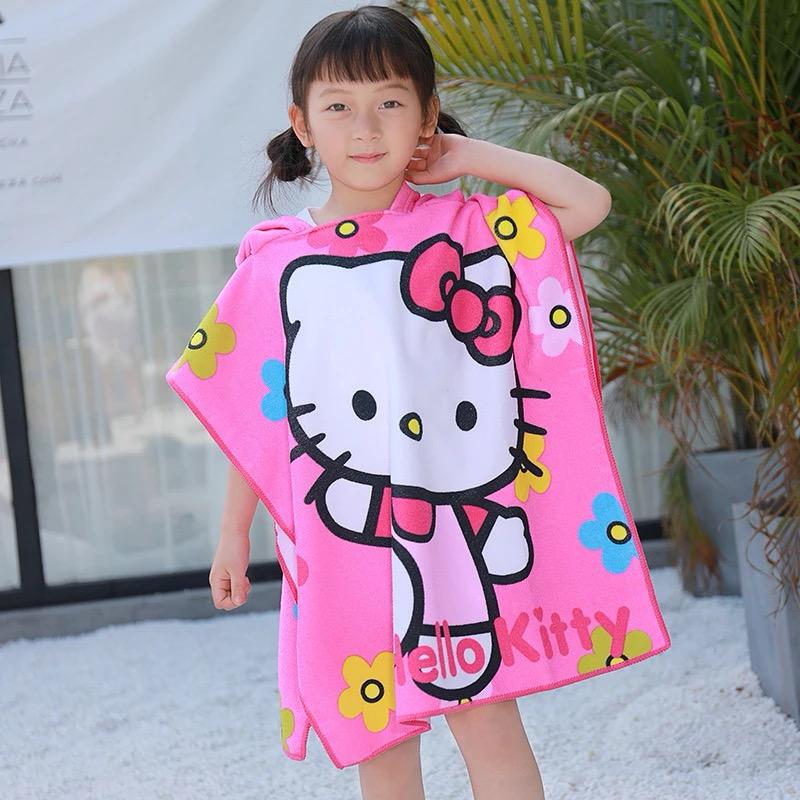 Serviette de plage à capuche pour enfants ´