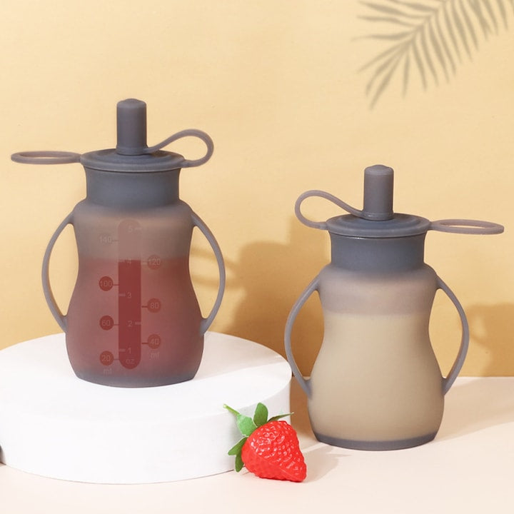 gourde alimentaire en silicone pour tout petits