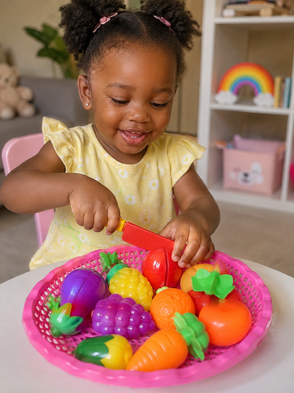 Kit de Fruits à Découper pour Enfant – Jeu d’Imitation Éducatif