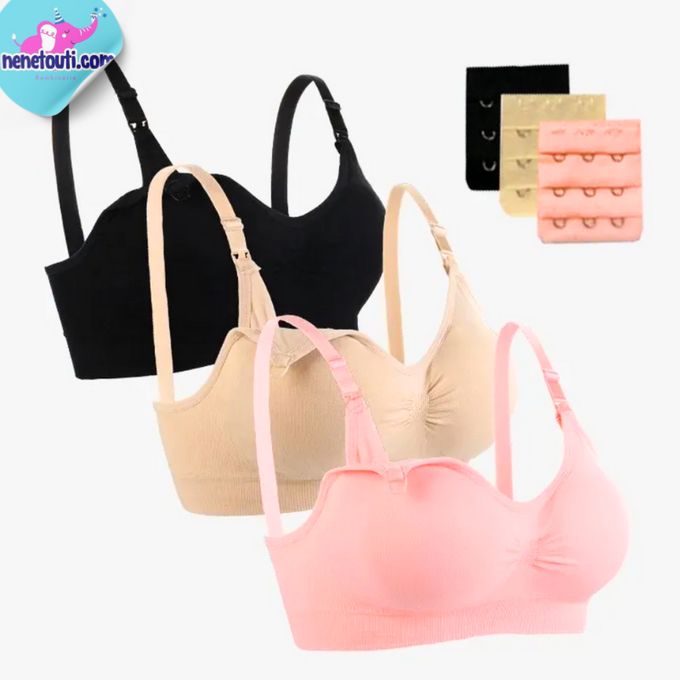 Soutien-Gorge d’Allaitement Sans Armatures – Confort & Praticité pour Mamans