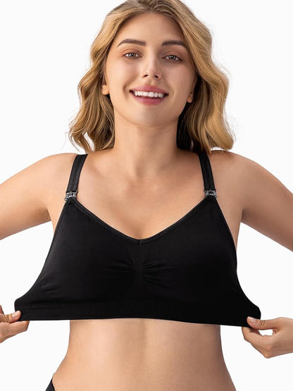 Soutien-Gorge d’Allaitement Sans Armatures – Confort & Praticité pour Mamans