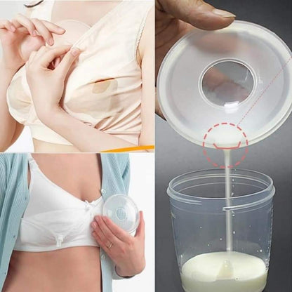 Bimirth – Lot de 2 Collecteurs de Lait Maternel – Silicone Souple – Discrets, Confortables et Réutilisables – Sans BPA