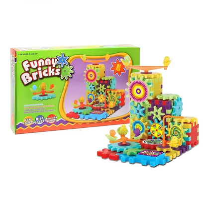 IQ Builder – Jeu de Construction Éducatif – 81 Pièces – Jouet Créatif et Ludique pour Enfants