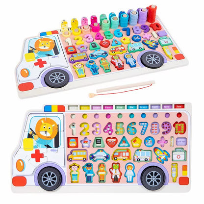 Ambulance puzzle chiffre