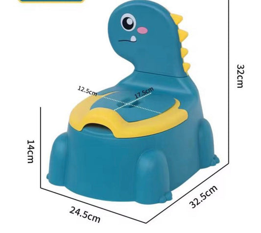 pot de chambre pour enfants en forme de dinosaure