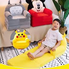 Fauteuil Enfant Pliable 2-en-1 – Confort &amp; Fun au Quotidien