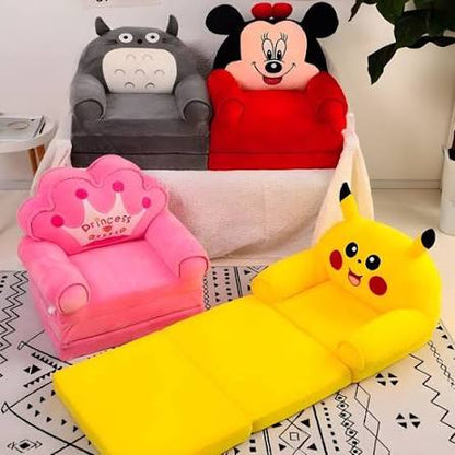 Fauteuil Enfant Pliable 2-en-1 – Confort &amp; Fun au Quotidien