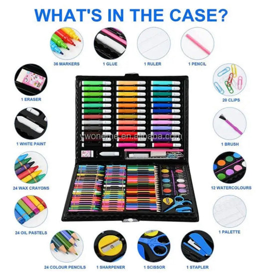 Ensemble de 150 Pièces de Coloriage / Peinture Pour Enfants