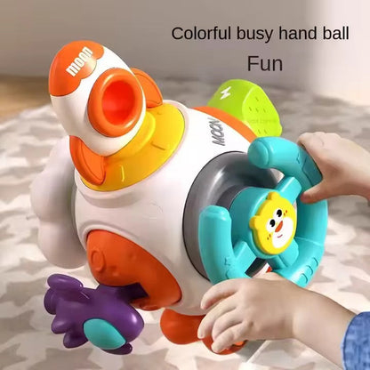 Balle d’Activités Multicolore – Un jouet éducatif et ludique !