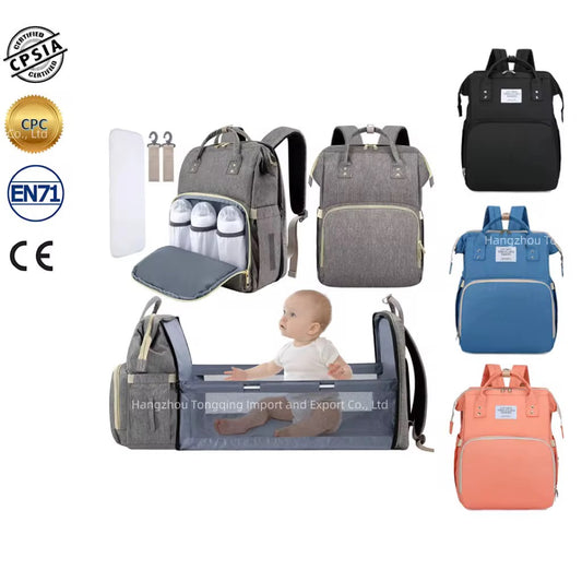 Sac A langer transformable en lit  , sac à dos multifonction pour maman et bébé (Copie)