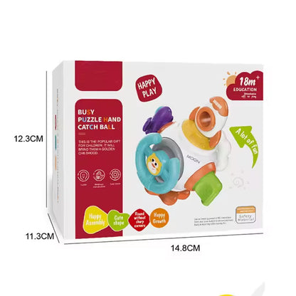 Balle d’Activités Multicolore – Un jouet éducatif et ludique !