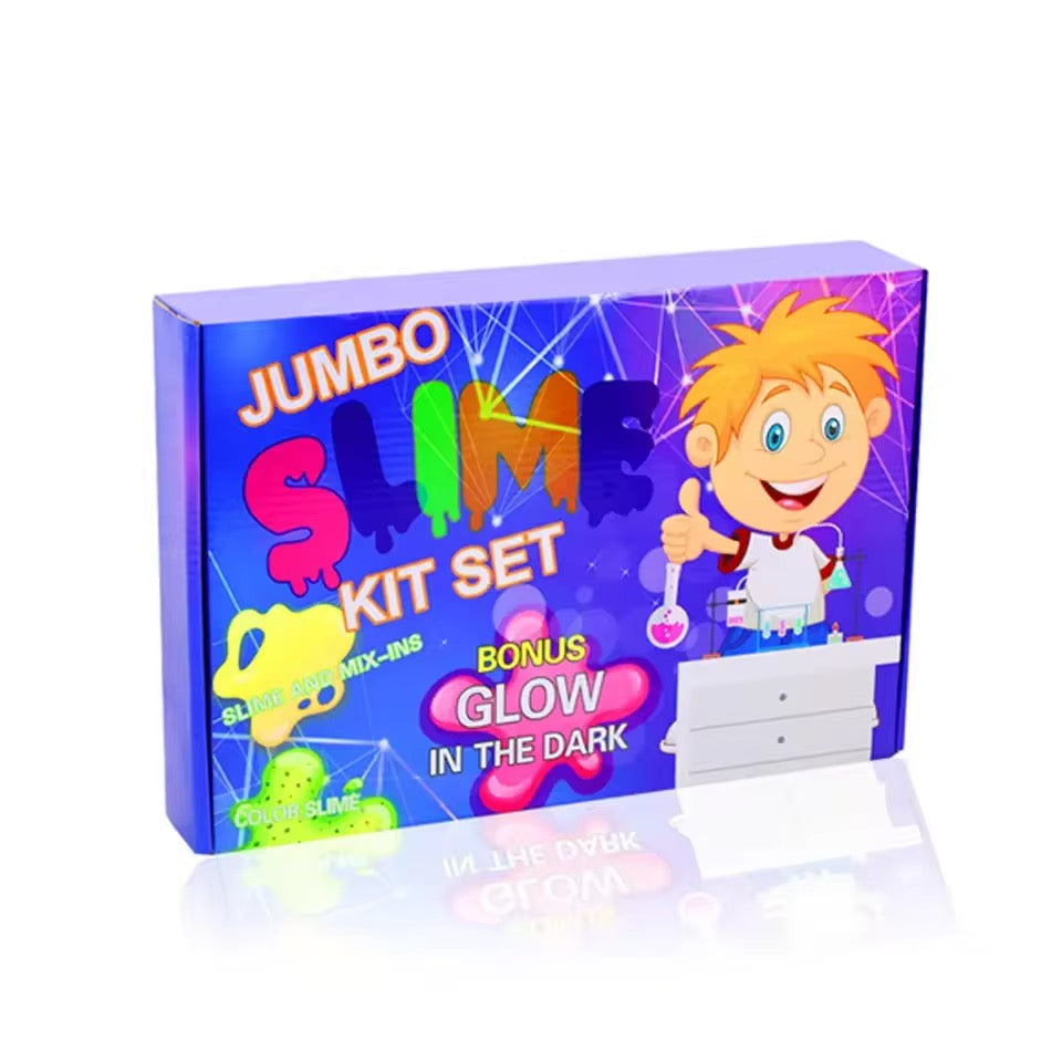 Kit Slime 126 pièces - Créations lumineuses et colorées !