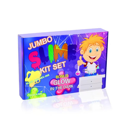 Kit Slime 126 pièces - Créations lumineuses et colorées !