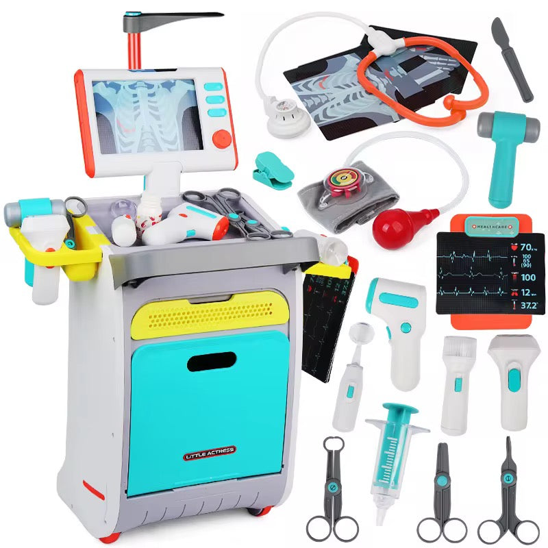 Kit de Médecin Deluxe pour Jeunes de 26 pièces + Blouse comprise