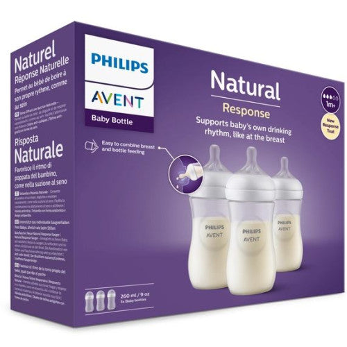 Phillips Avent lot de 3 biberon de 260 ml à partir de 1 mois +