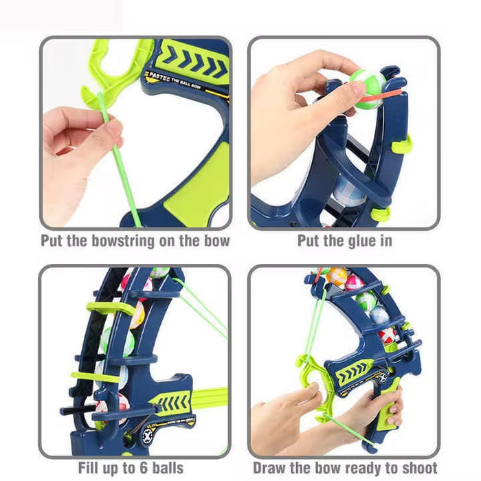 Jeu de fléchette avec balles et cible