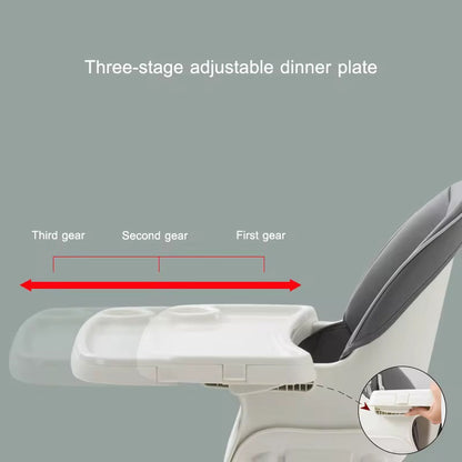 Chaise haute scandinave en bois , plusieurs coloris dispo