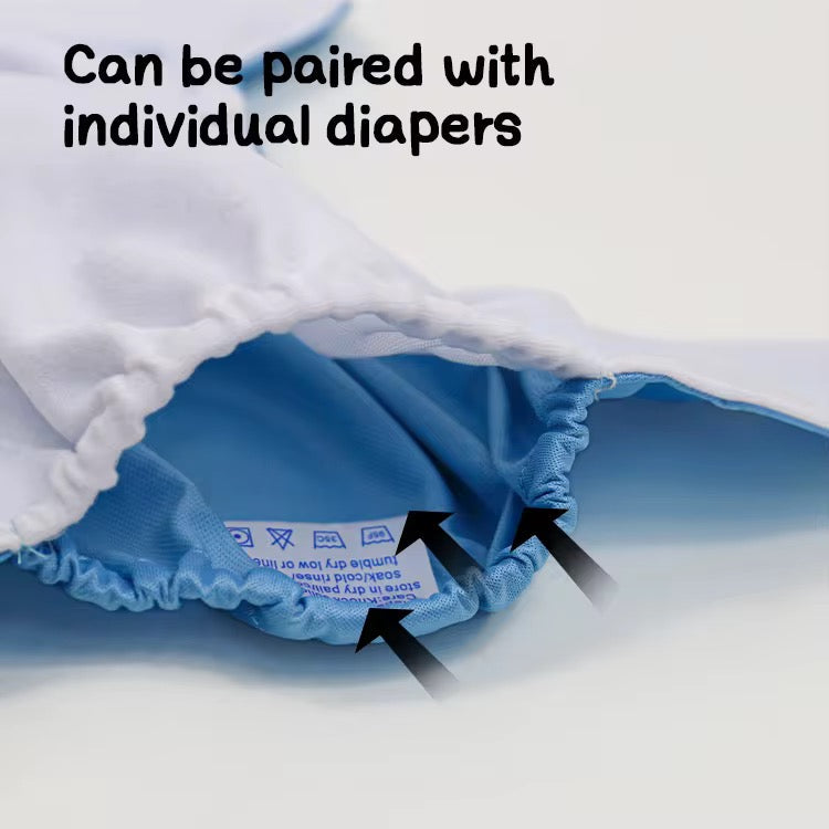 couche lavable avec insert couleur unie