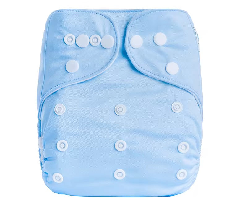 couche lavable avec insert couleur unie