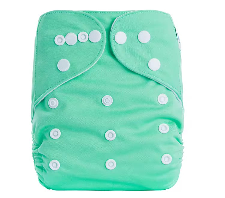 couche lavable avec insert couleur unie