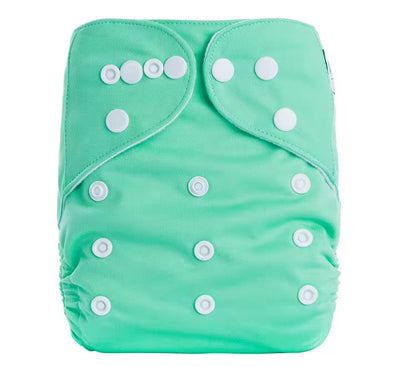 couche lavable avec insert couleur unie