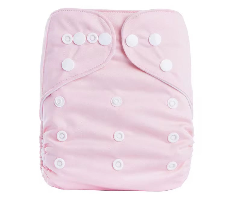 couche lavable avec insert couleur unie