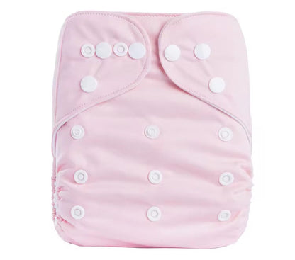 couche lavable avec insert couleur unie