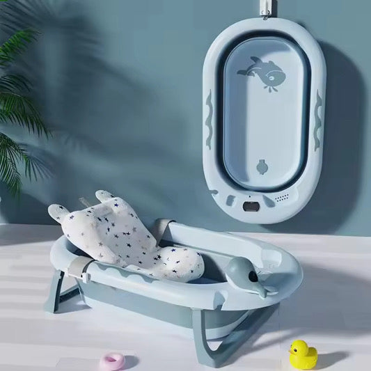 🛁 Baignoire pliable pour bébé avec thermomètre   Confort ; sécurité dès la naissanc