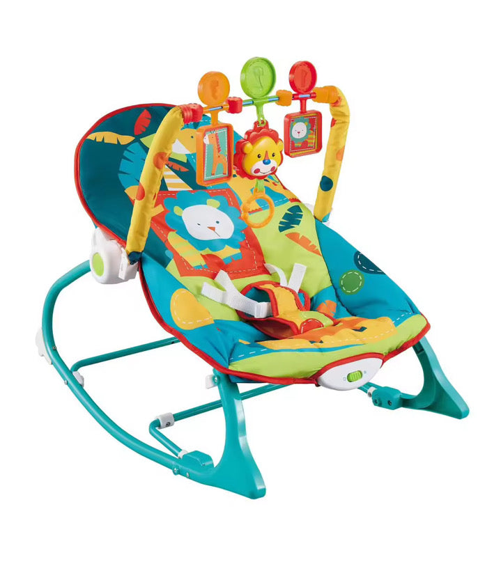 Transat Bébé Évolutif avec Jouets Suspendus – Confort &amp; Éveil, 4 coloris dispo
