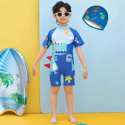 Maillot de bain  avec bonnet et sac offert 1 an à 8 ans (Copie)