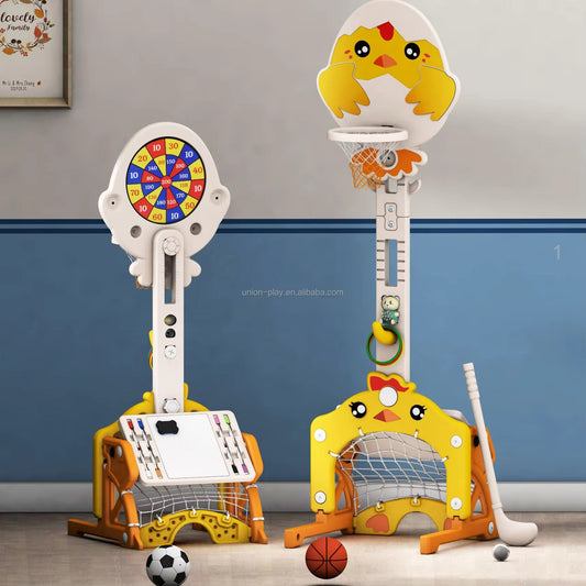 un centre de jeu multifonction 8 en 1 et reglable 1.82M